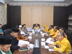 Rapat Persiapan Pengajian Akbar Dalam Rangka Memperingati Maulid Nabi Muhamad SAW