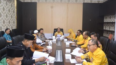 Rapat Persiapan Pengajian Akbar Dalam Rangka Memperingati Maulid Nabi Muhamad SAW