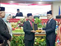 85 Anggota DPRD Lampung Dilantik, Ahmad Giri Akbar Ketua Dewan Sementara