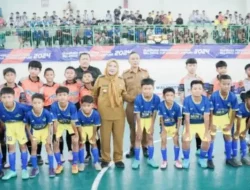 Wali Kota Eva Dwiana Buka Kejuaraan Futsal Antar Pelajar