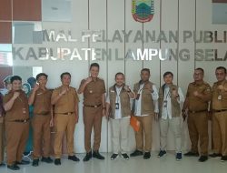 Ombudsman RI Perwakilan Lampung Kunjungi DPMPTSP Lamsel