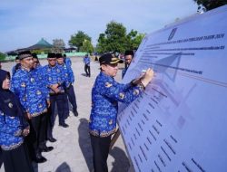 Pj Bupati Pringsewu Dr Marindo Kurniawan ST,,MM,, Pimpin Upacara Dan Ikrar Netralitas ASN