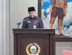 Sekretaris DPRD Lamsel, Thomas Amrico Gelar Rapat Pembentukan  Pimpinan Angota Fraksi Masa Jabatan 2024-2029