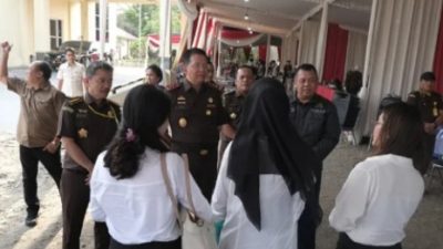 Kajati Lampung Tinjau Pelaksanaa Tes SKD Kejaksaan 2024 Di Graha Shandeiro Bandar Lampung