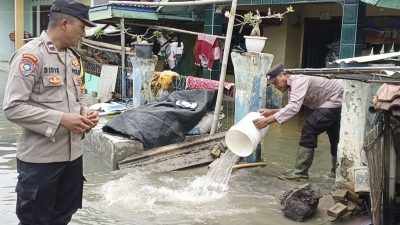 Banjir Rob Rendam 70 Rumah di Lampung Timur