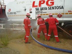 Pertamina Patra Niaga Gelar Simulasi Keadaan Darurat di Lampung