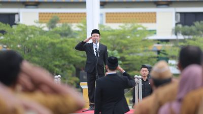 Terakhir Pimpin Apel, Pj. Bupati Pringsewu Pamit sekaligus Ingatkan ASN Tingkatkan Kompetensi