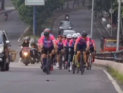 Kapolda Lampung lepas peserta Tour of Kemala 2025