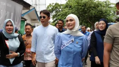 Putri Zulhas bersama Bupati Lampung Selatan terpilih bakal perbaiki penerangan jalan di Lampung Selatan
