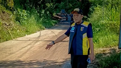 Dinas Bina Marga Lampung tangani longsor di jalur pariwisata Pesawaran