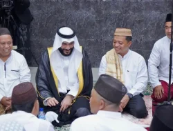 Bupati Pringsewu buka puasa bersama Imam dan Qori Masjidil Haram Syeikh Abdurrahman Al ‘Ausy